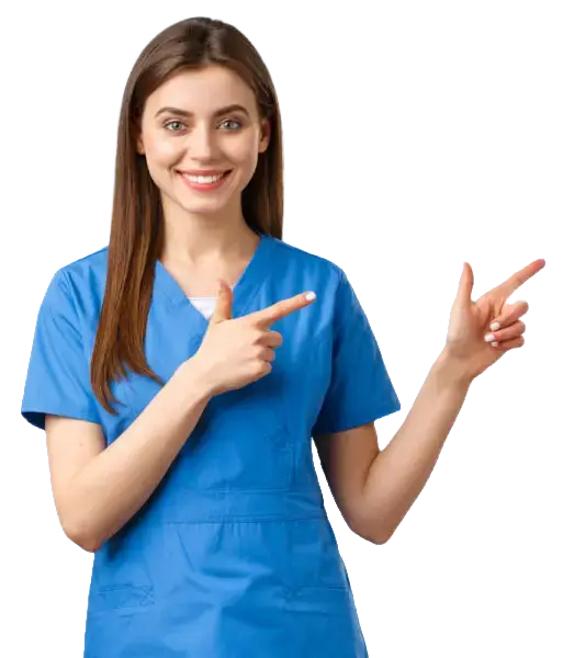 Sestrička pointing